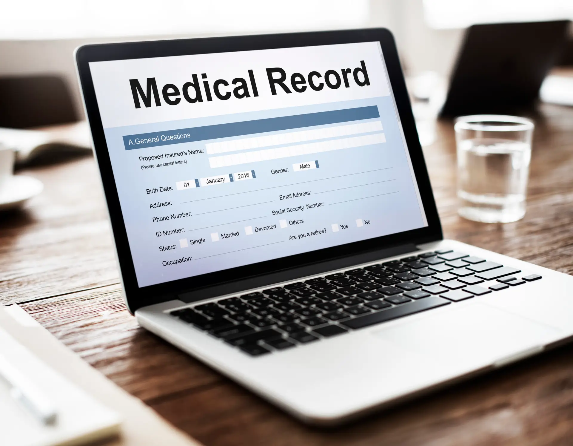 Medical record reviewer flagging a comorbidity in a workers comp chronology