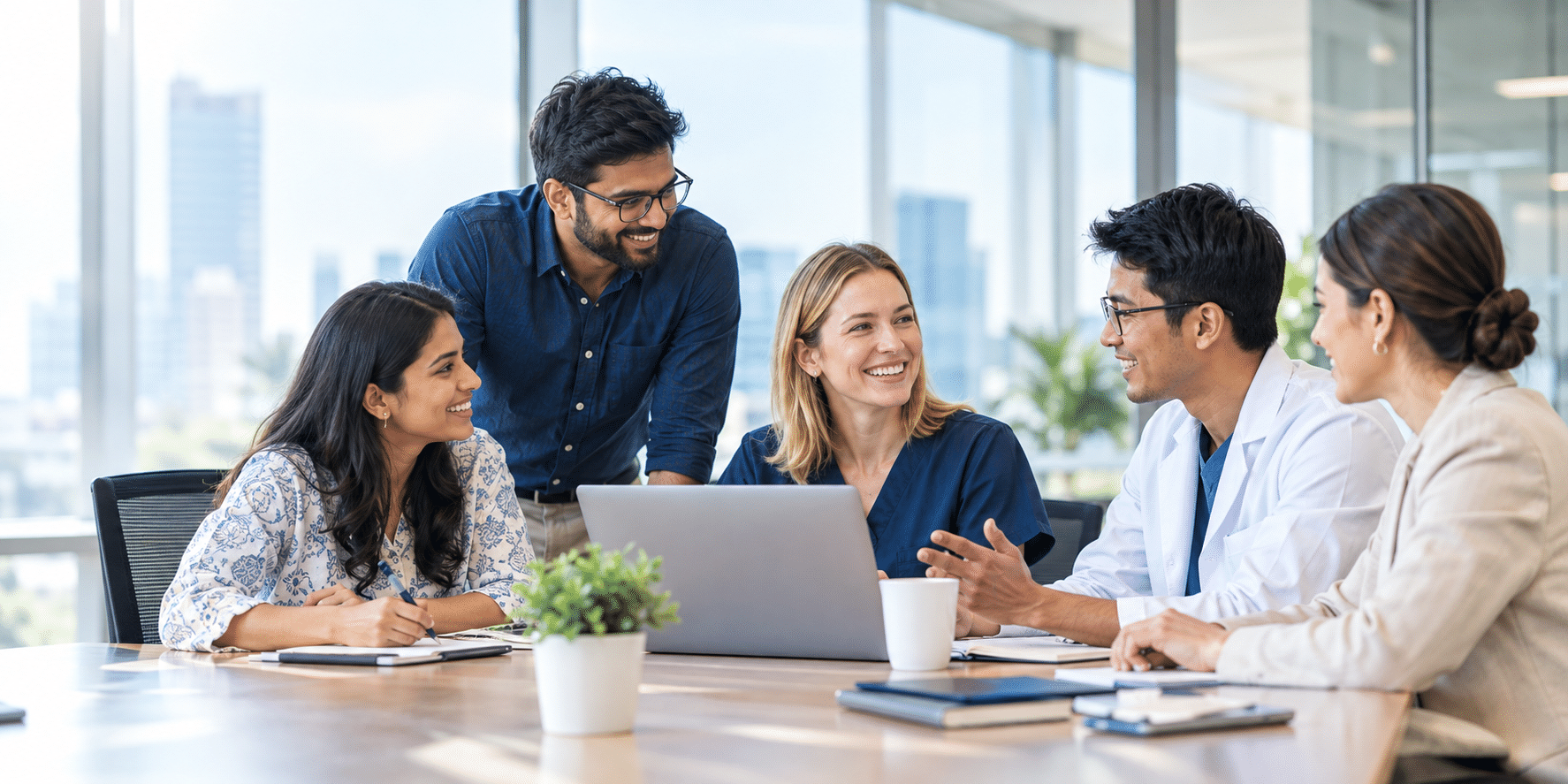 Collaborative Healthcare Team Meeting